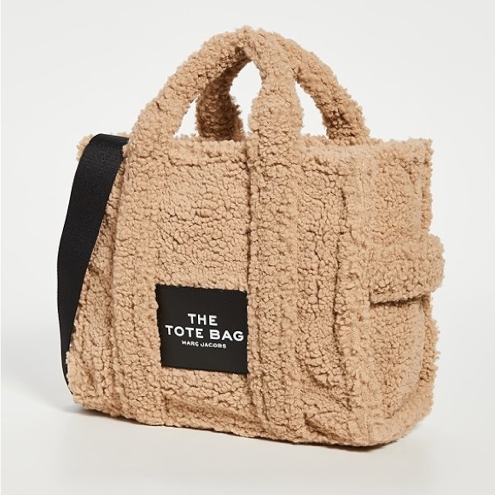Marc Jacobs The Teddy Medium Tote Bag in Beige - Picture 2 of 8